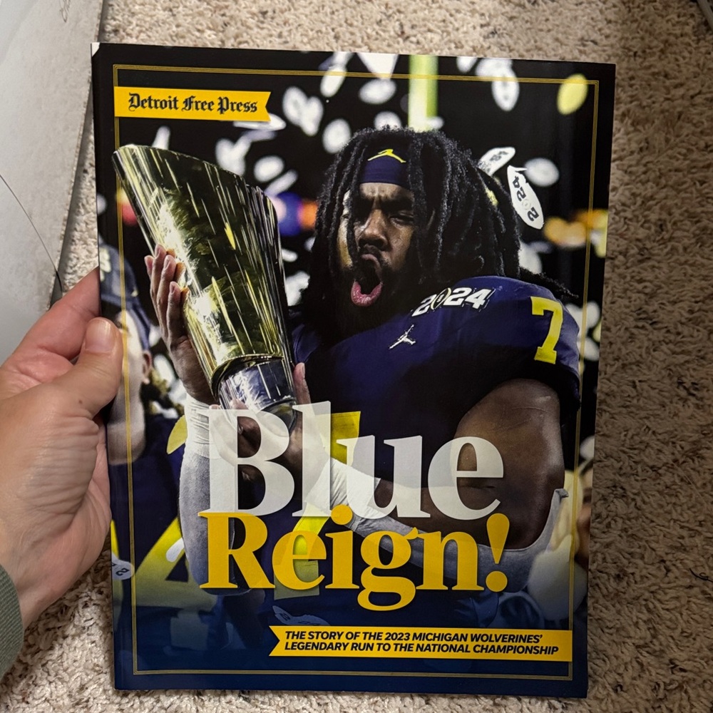 Michigan wolverines Detroit Free Press Blue Reign Magazine